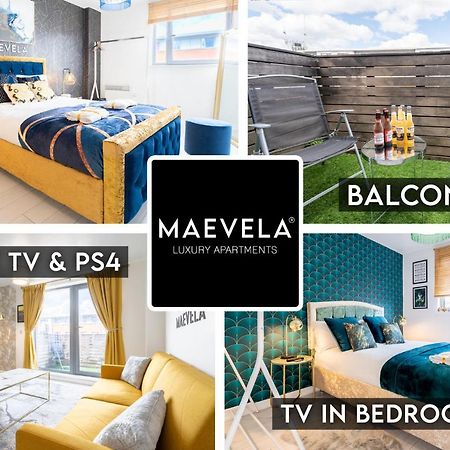 Maevela Apartments - Ultra Lavish Luxury 2 Bed Apartment City Centre - With Balcony - Free Secure Parking - Ps4 & Smart Tv'S Birmingham Extérieur photo