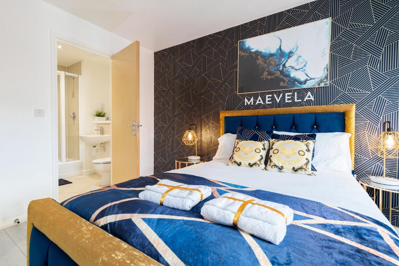 Maevela Apartments - Ultra Lavish Luxury 2 Bed Apartment City Centre - With Balcony - Free Secure Parking - Ps4 & Smart Tv'S Birmingham Extérieur photo
