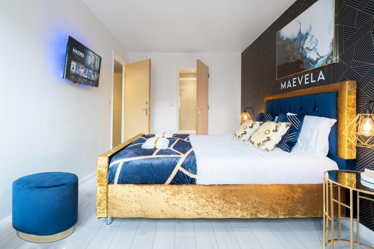 Maevela Apartments - Ultra Lavish Luxury 2 Bed Apartment City Centre - With Balcony - Free Secure Parking - Ps4 & Smart Tv'S Birmingham Extérieur photo